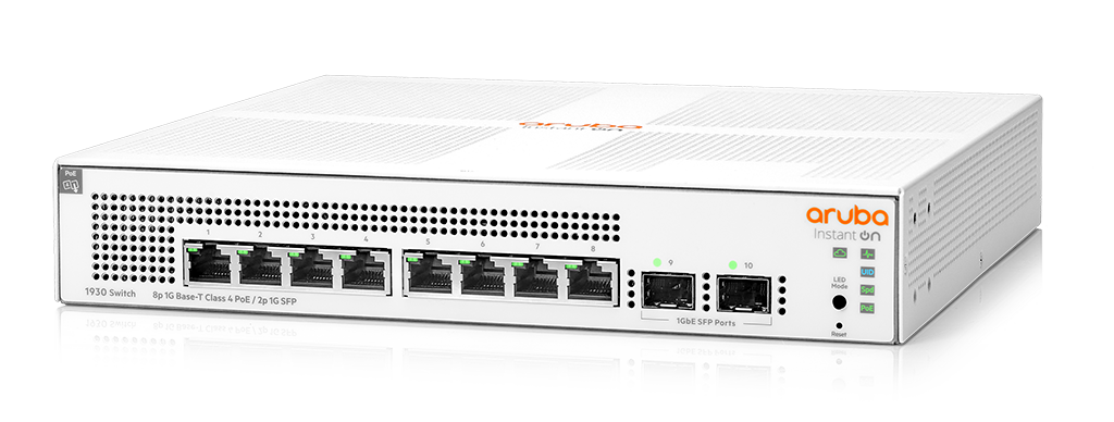 Aruba IOn 1930 8G Class4 PoE 124W Switch JL681A